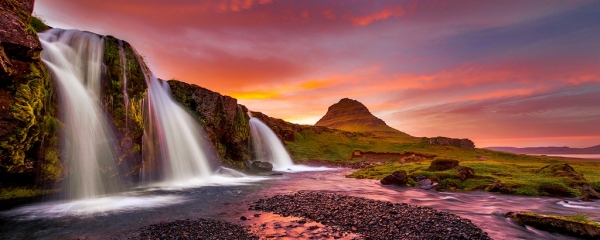 Triple Falls and Kirjufell - Joseph Rossbach - 20128953